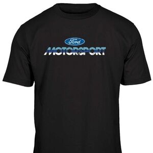 Gildan Black Motorsport Ford Tee